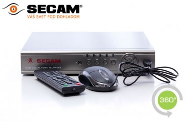 8 kanálový DV rekordér SECAM BASIC